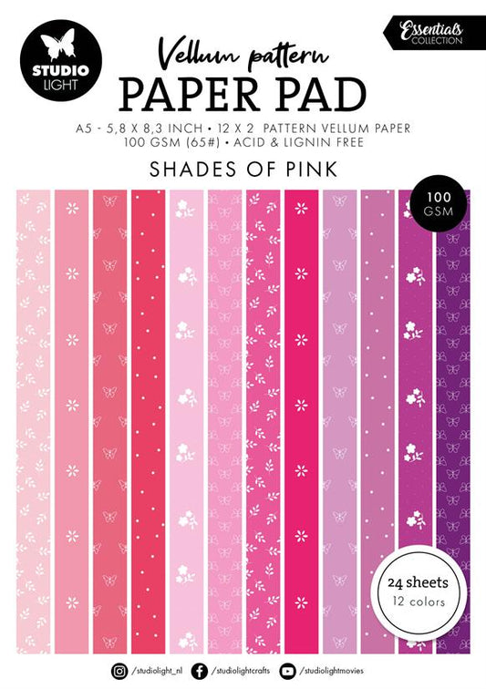 Studio Light Vellum spring pink