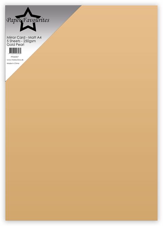 Paper Favourites Mirror Card Mat "Copper Mine"