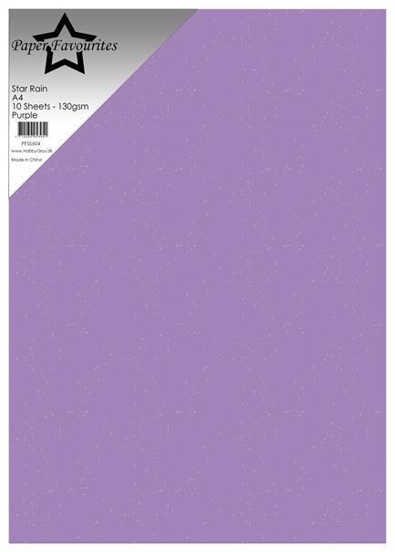 Paper Favourites Star Rain "Purple"
