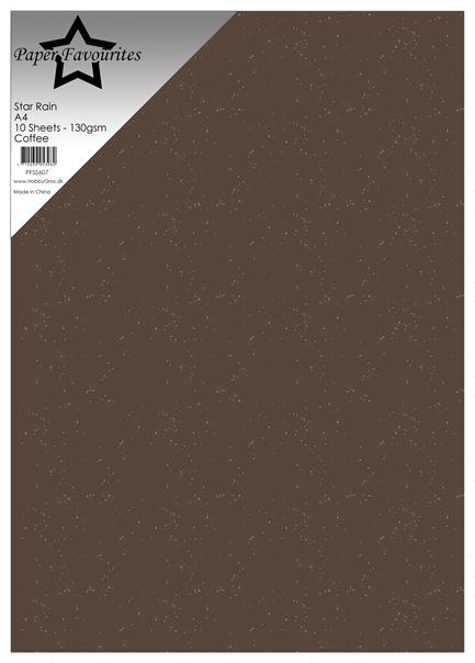 Paper Favourites Star Rain "Coffee"