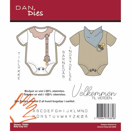 Dies Dan Baby body kort