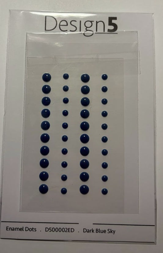 Design5 dots dark blue sky