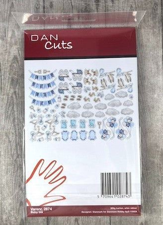 Dan Cuts Baby - Blå
